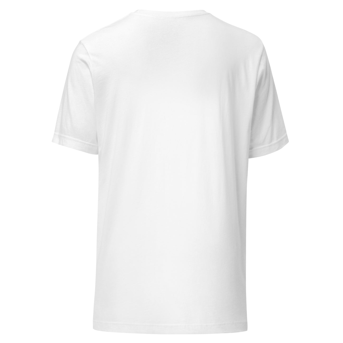 Back view of the One Piece Luffy Gear 4 Unisex T-Shirt, made of soft and lightweight cotton.